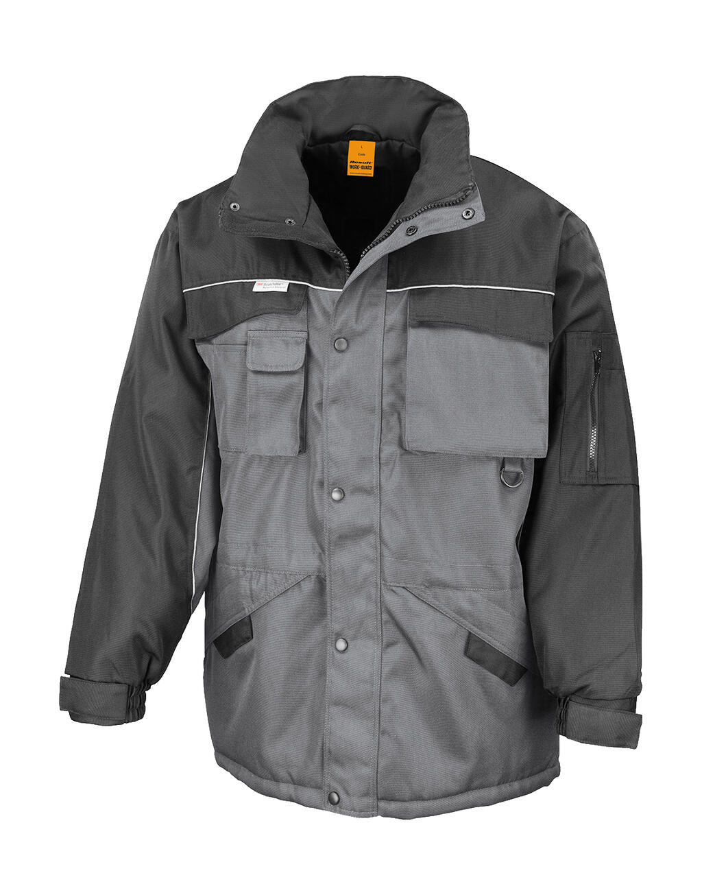 Heavy Duty Combo Jacket in Farbe Grey/Black