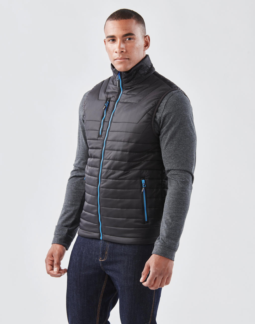 Gravity Thermal Bodywarmer in Farbe Black/True Red