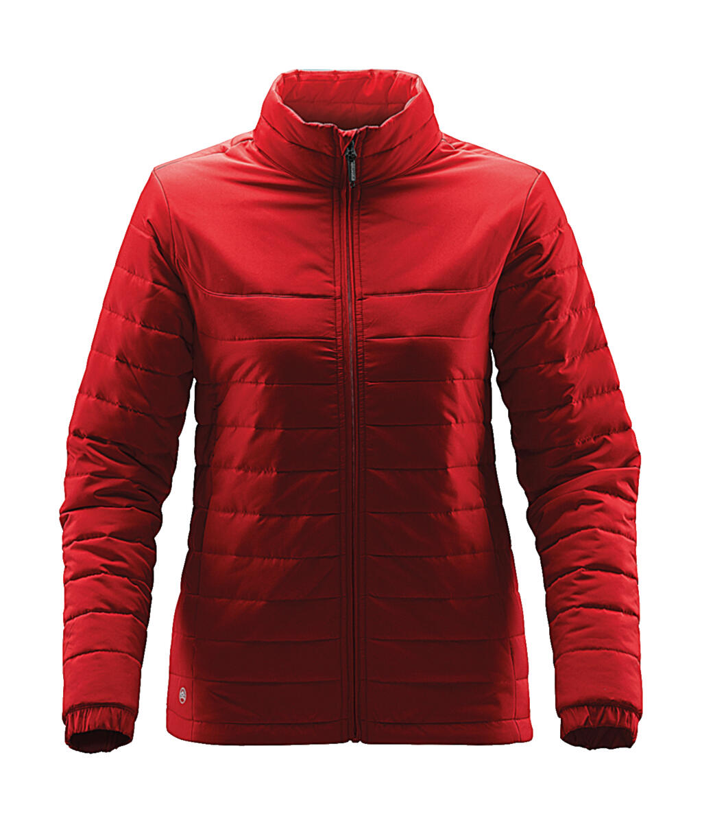 Women's Nautilus Thermal Jacket in Farbe Bright Red