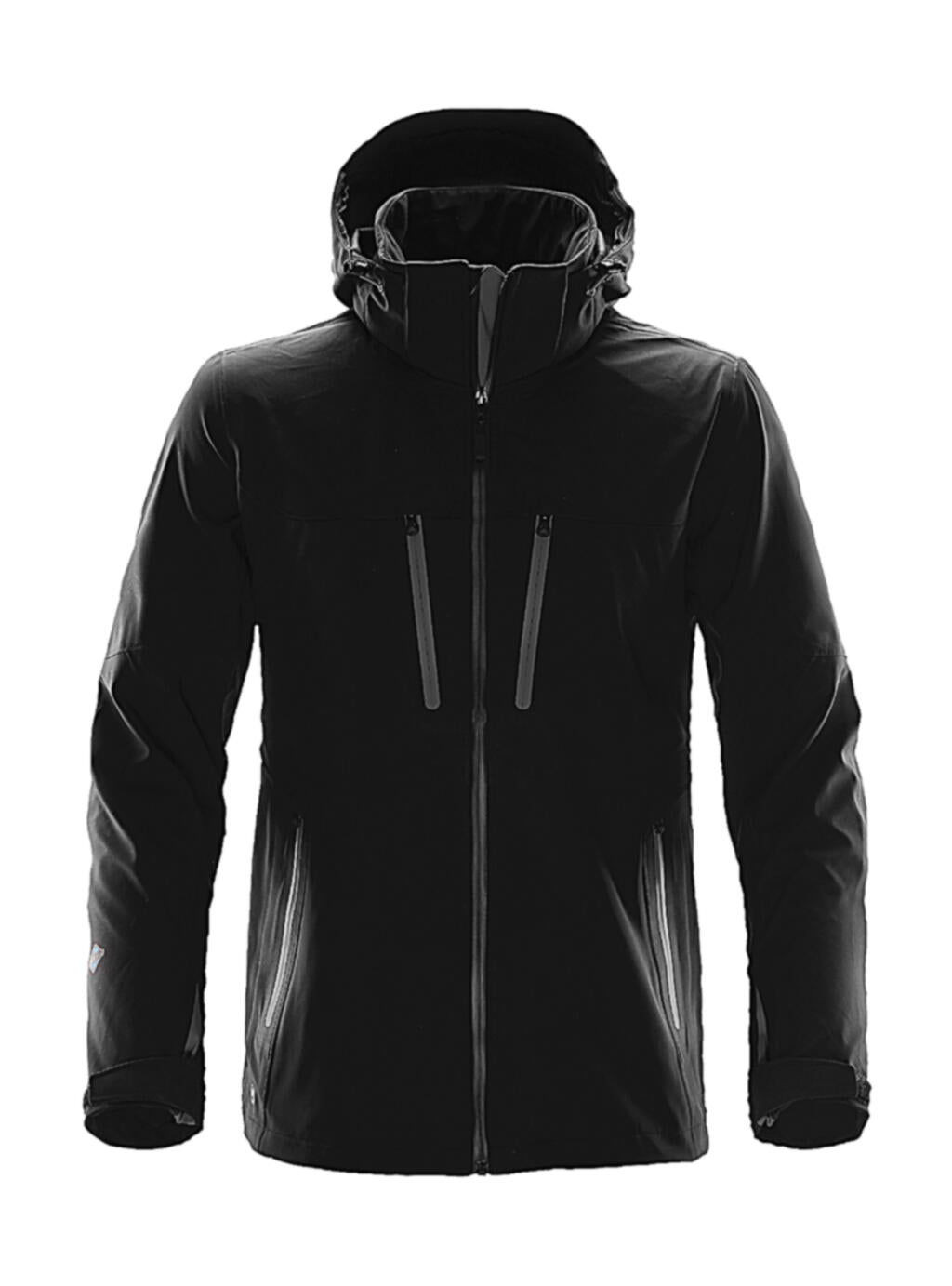Patrol Softshell Jacket in Farbe Black/Carbon
