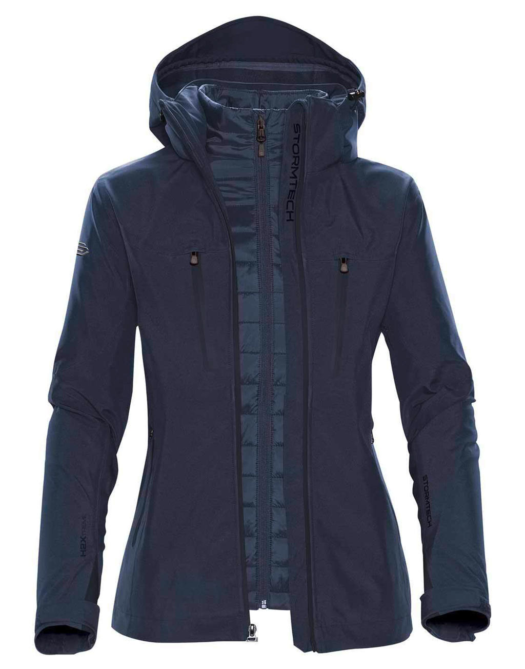 Women's Matrix System Jacket in Farbe Black/Electric