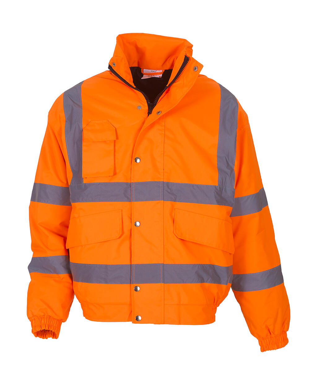 Fluo Bomber Jacket in Farbe Fluo Orange