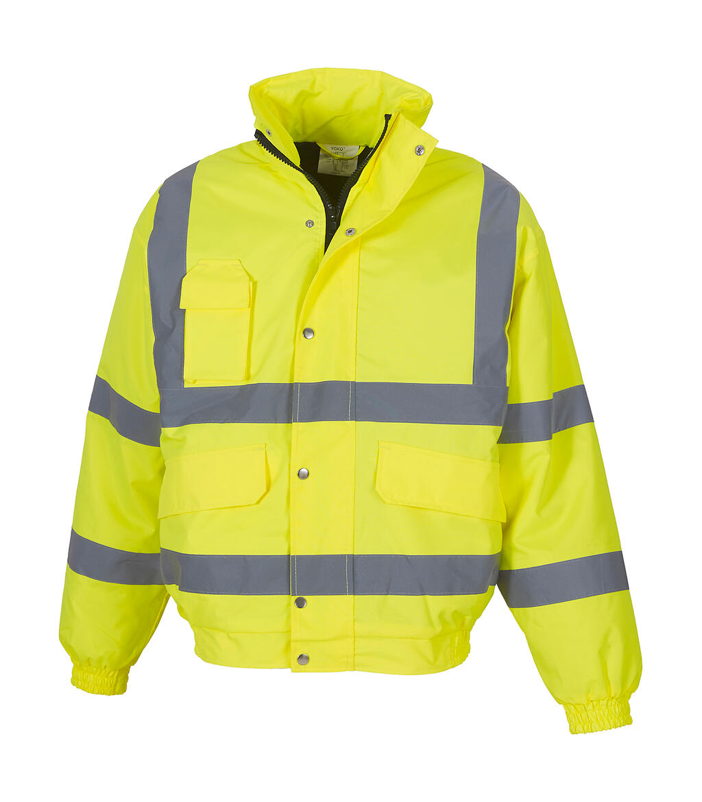 Fluo Bomber Jacket in Farbe Fluo Yellow
