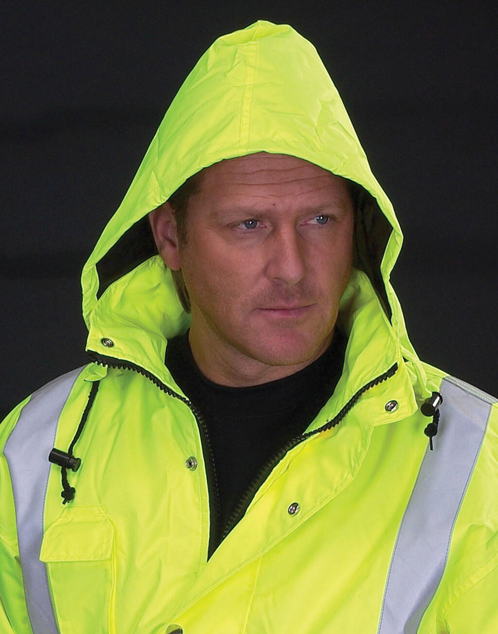 Fluo Bomber Jacket in Farbe Fluo Orange