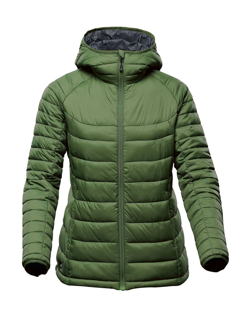 Women's Stavanger Thermal Jacket in Farbe Garden Green/Graphite