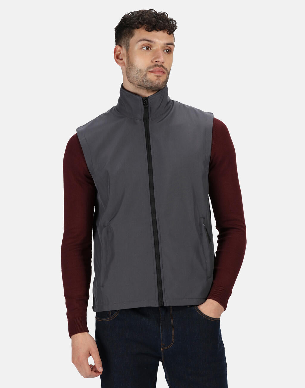 Classic Softshell Bodywarmer in Farbe Black