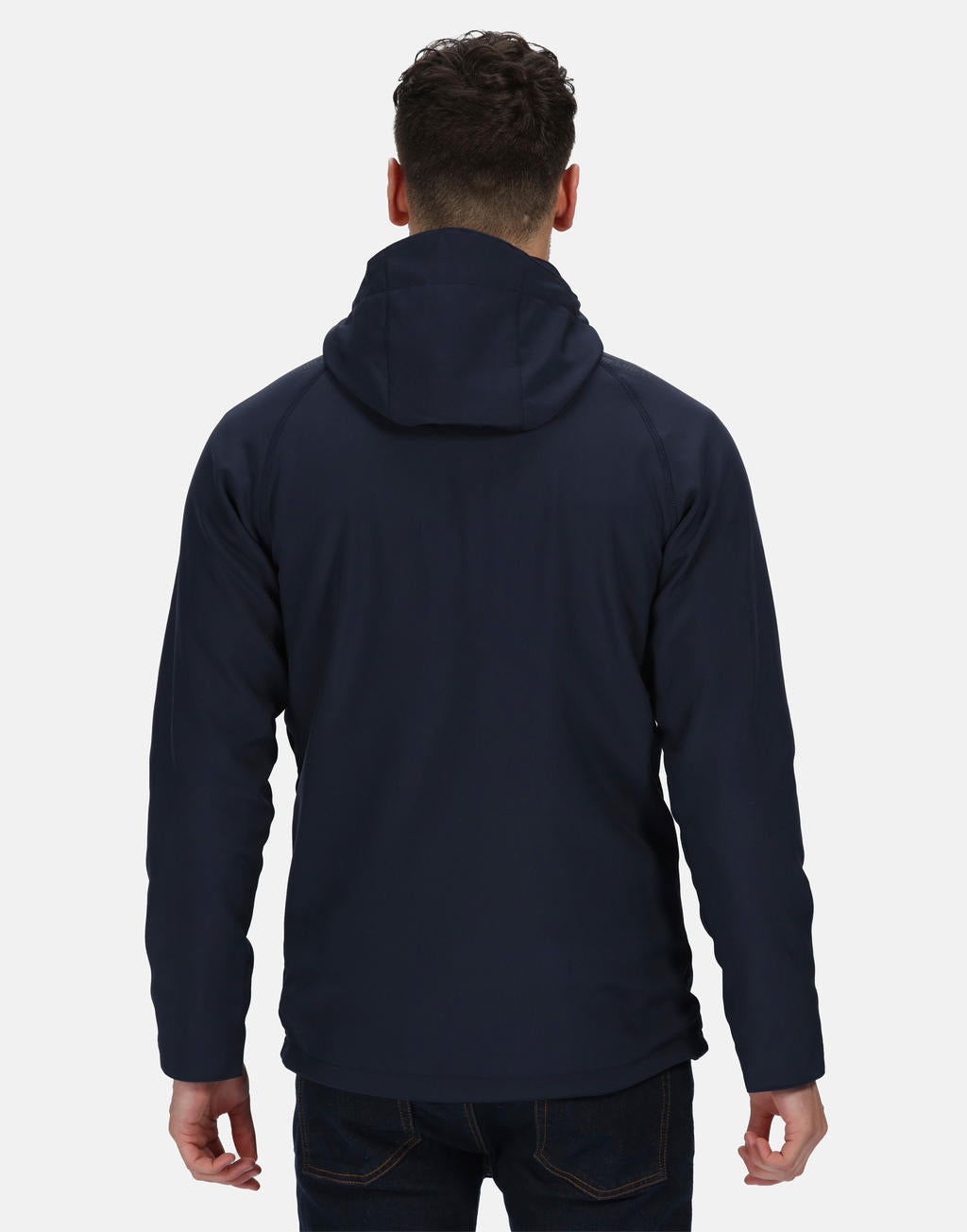 Repeller Lined Hooded Softshell in Farbe Black