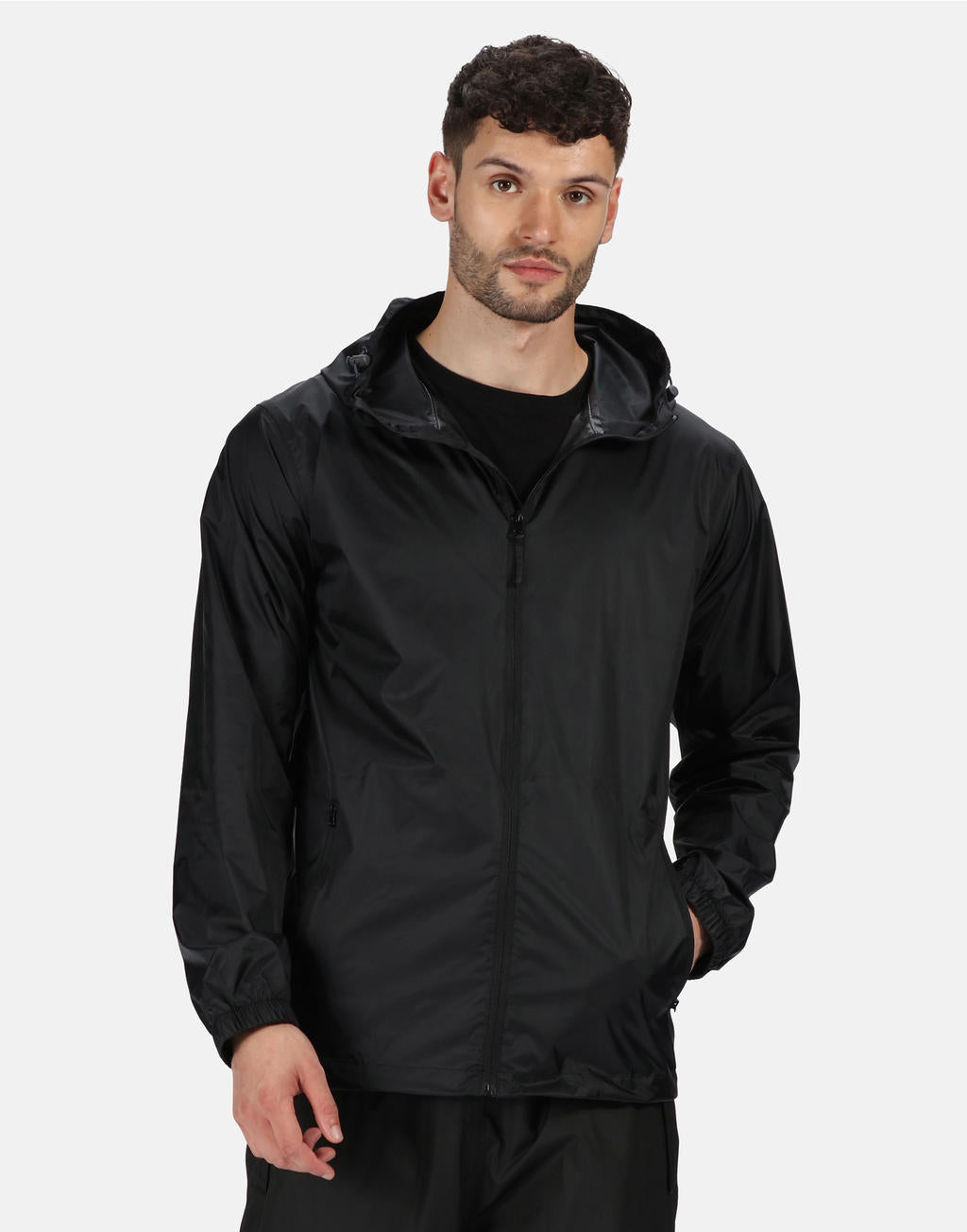Pro Pack Away Jacket in Farbe Black