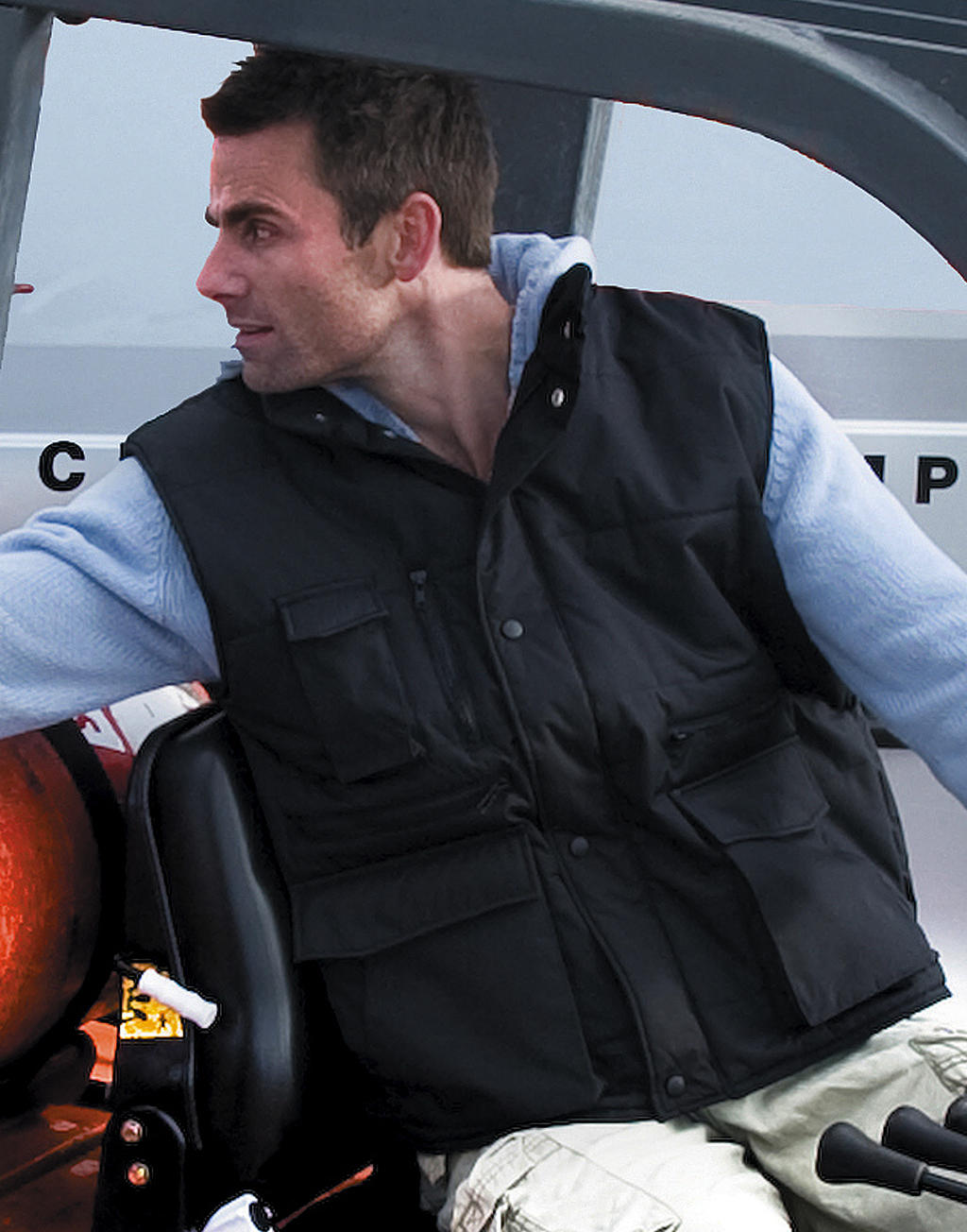 Lance Bodywarmer in Farbe Black