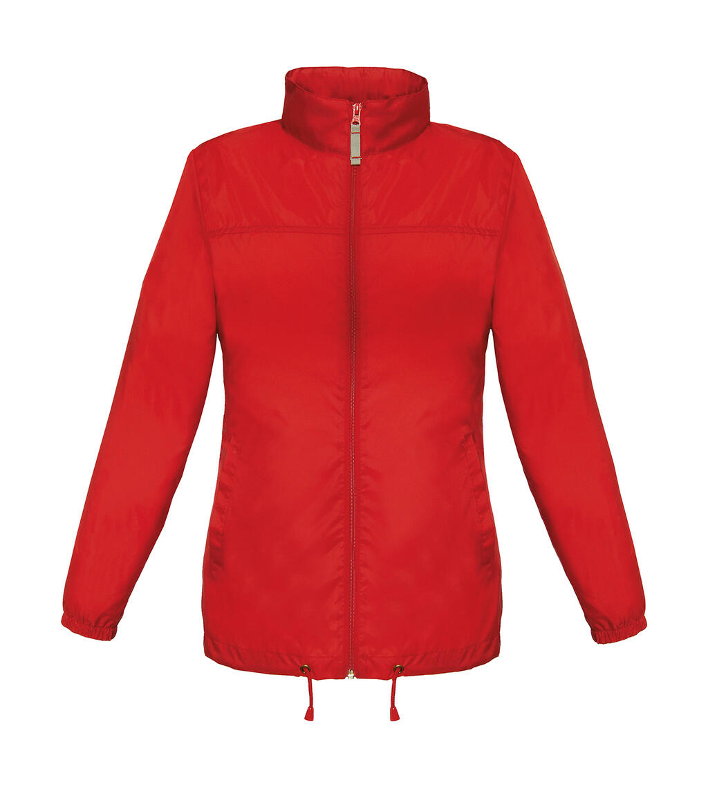 Sirocco/women Windbreaker in Farbe Red