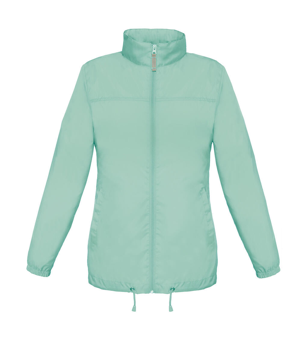 Sirocco/women Windbreaker in Farbe Pixel Turquoise