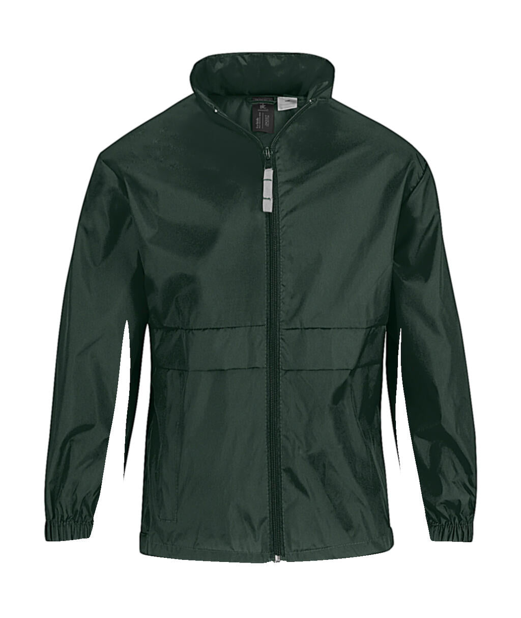Sirocco/kids Windbreaker in Farbe Bottle Green