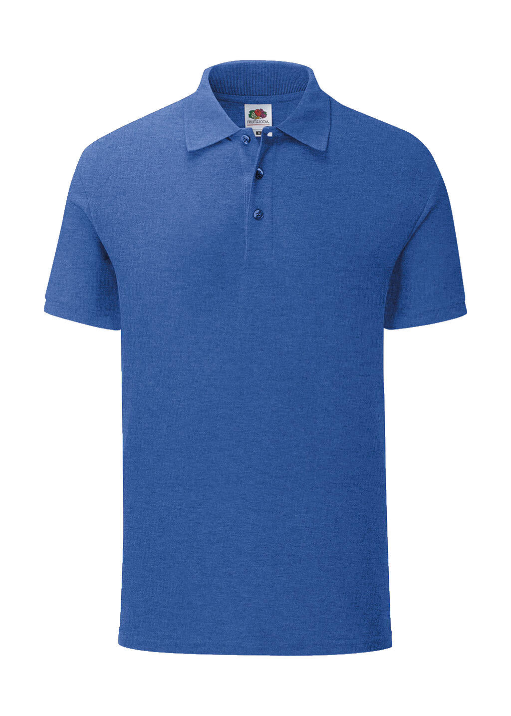 Iconic Polo in Farbe Heather Royal