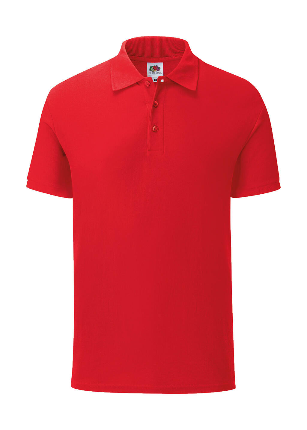 Iconic Polo in Farbe Red