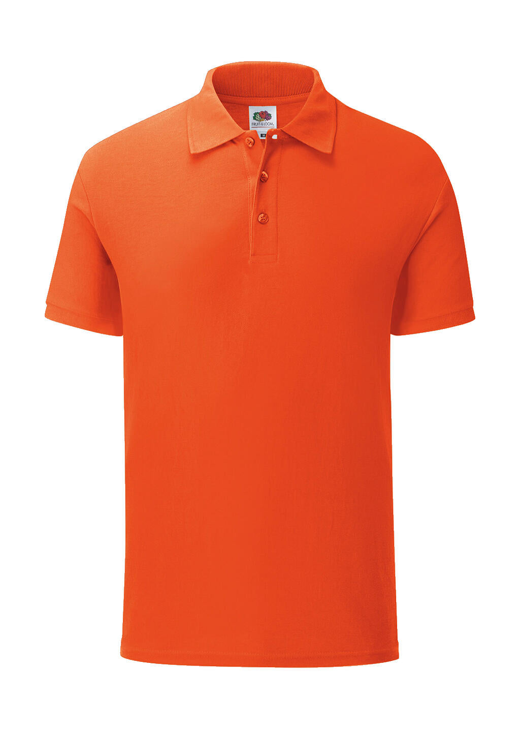 Iconic Polo in Farbe Flame