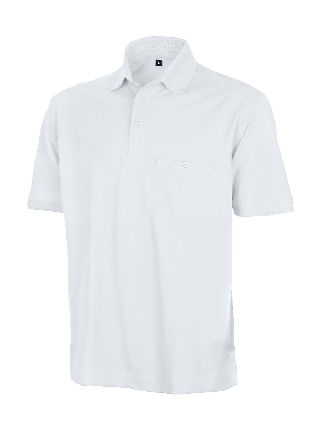 Apex Polo Shirt in Farbe White