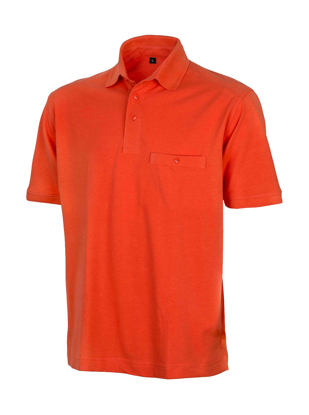 Apex Polo Shirt in Farbe Orange