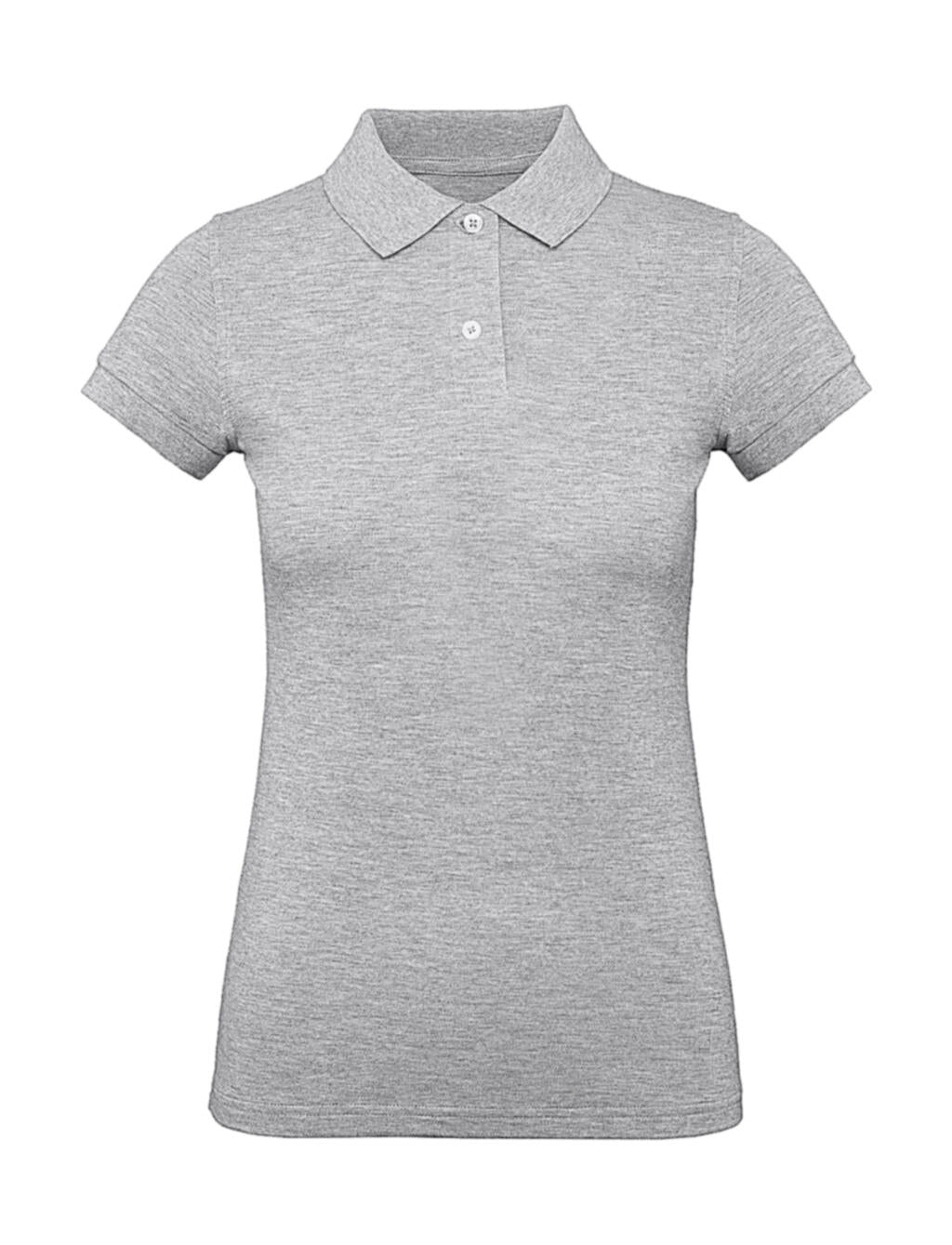 Organic Inspire Polo /women_° in Farbe Heather Grey