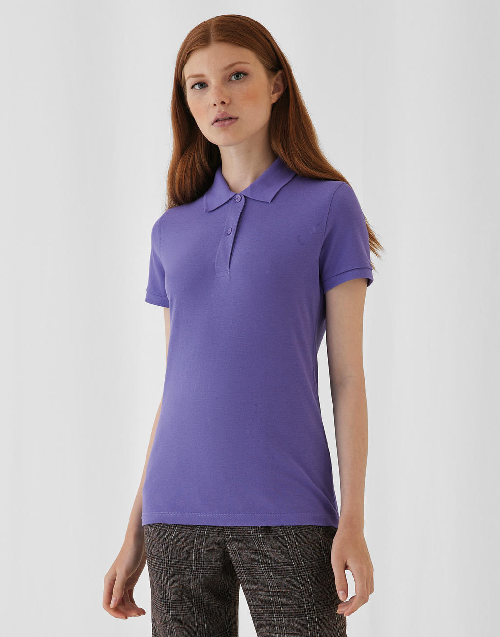 Organic Inspire Polo /women_° in Farbe White