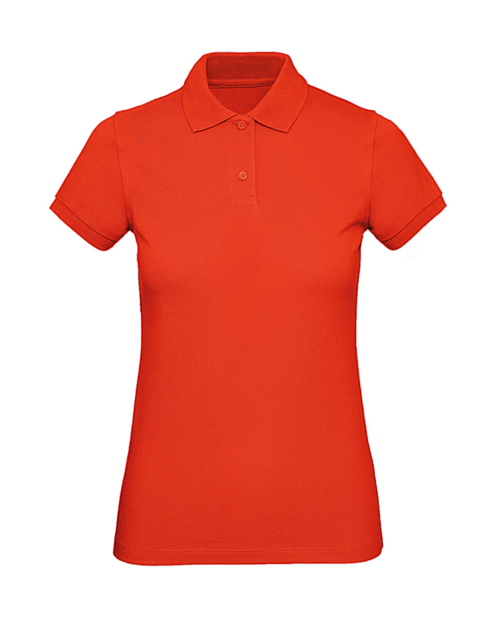 Organic Inspire Polo /women_° in Farbe Fire Red