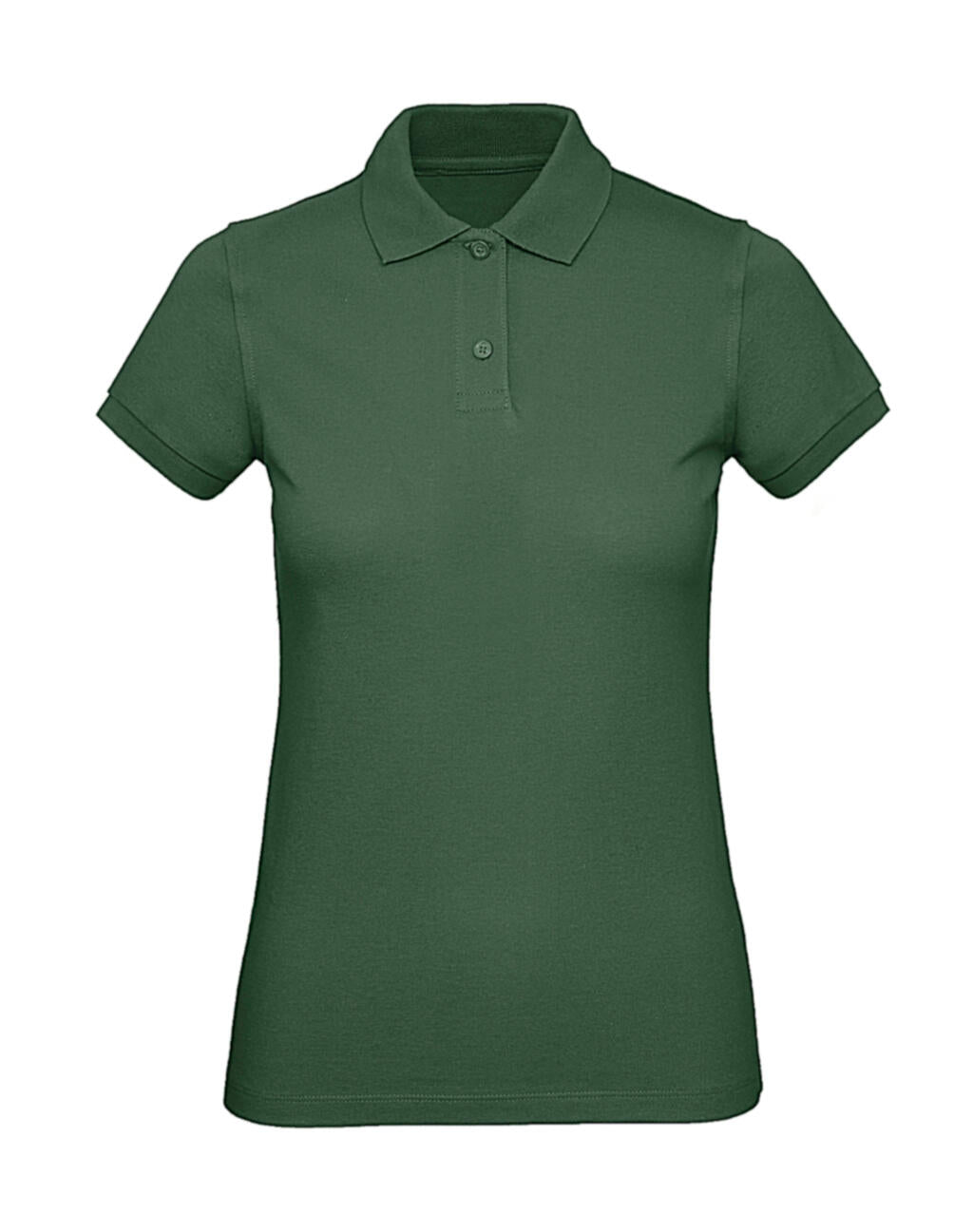 Organic Inspire Polo /women_° in Farbe Bottle Green