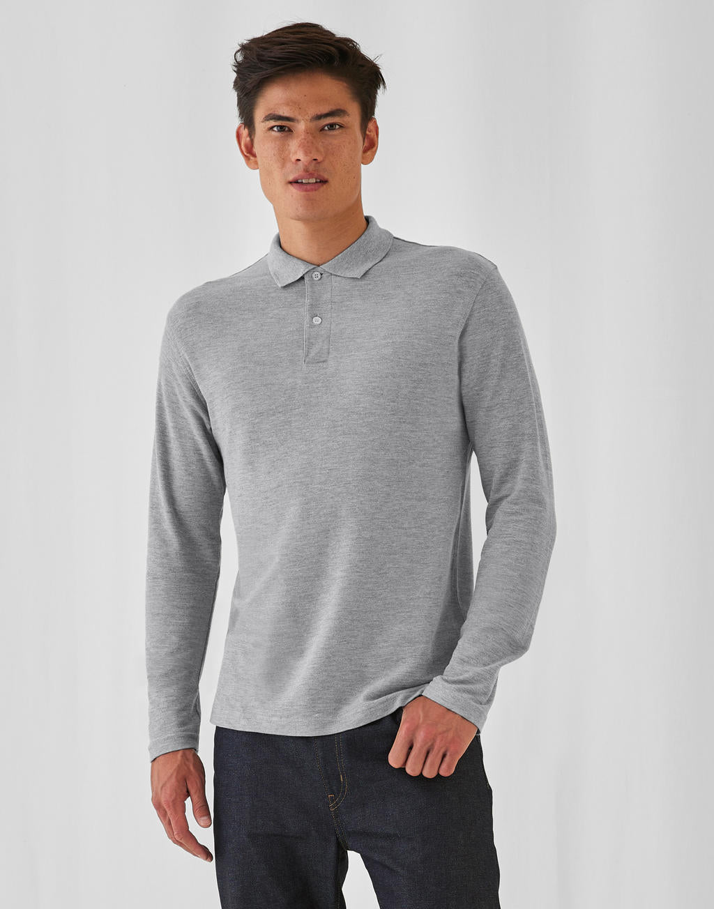 ID.001 LSL Polo in Farbe White