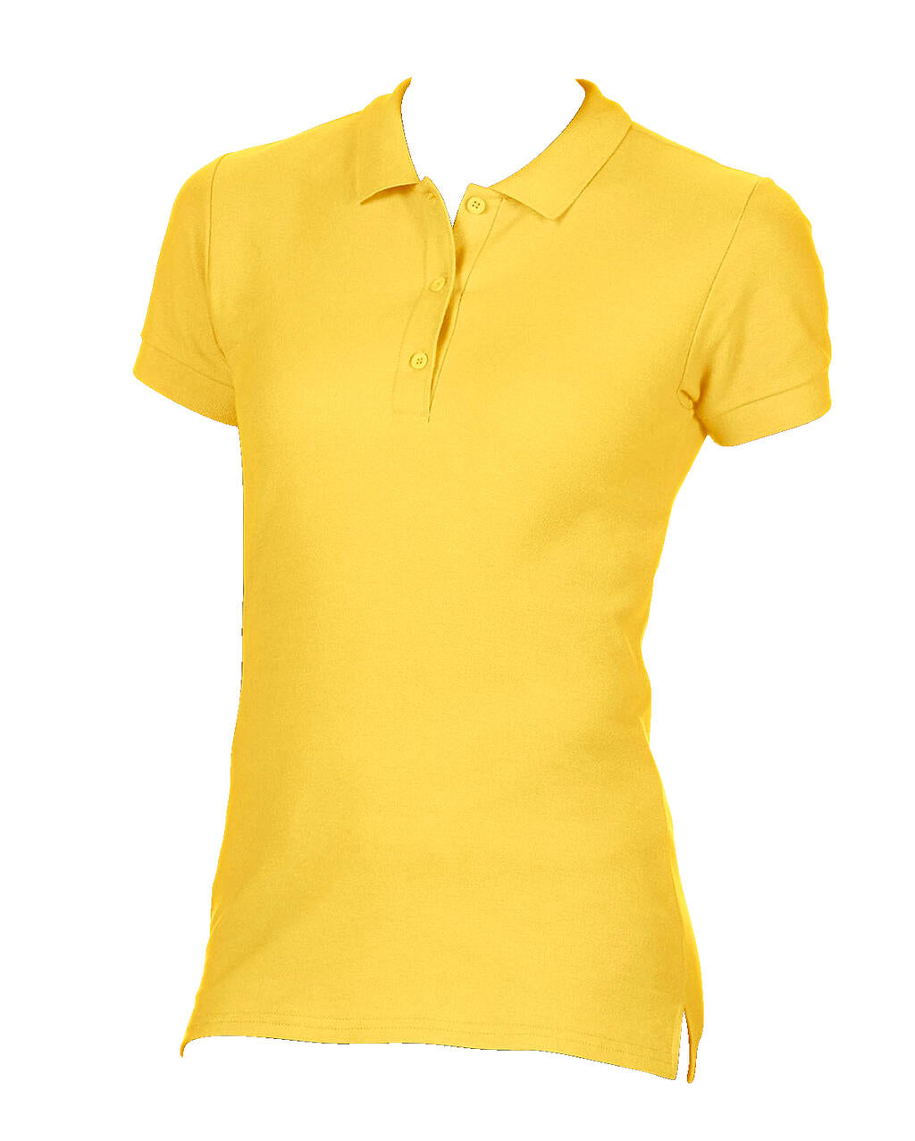Premium Cotton Ladies' Double Piqué Polo in Farbe Daisy