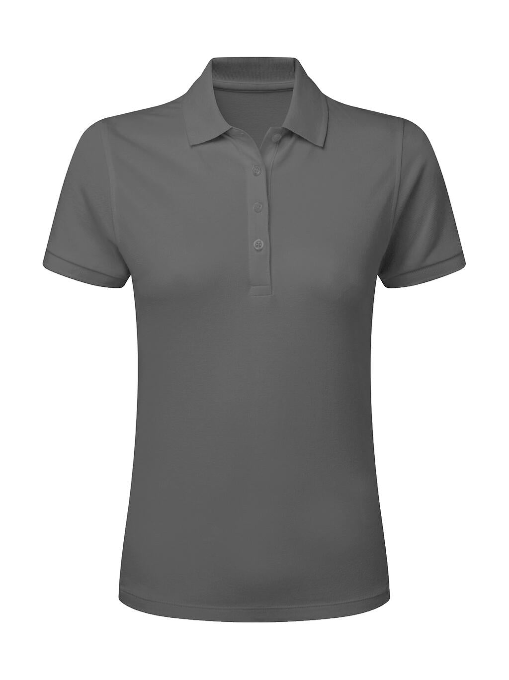 Ladies' Signature Stretch Tagless Polo in Farbe Charcoal