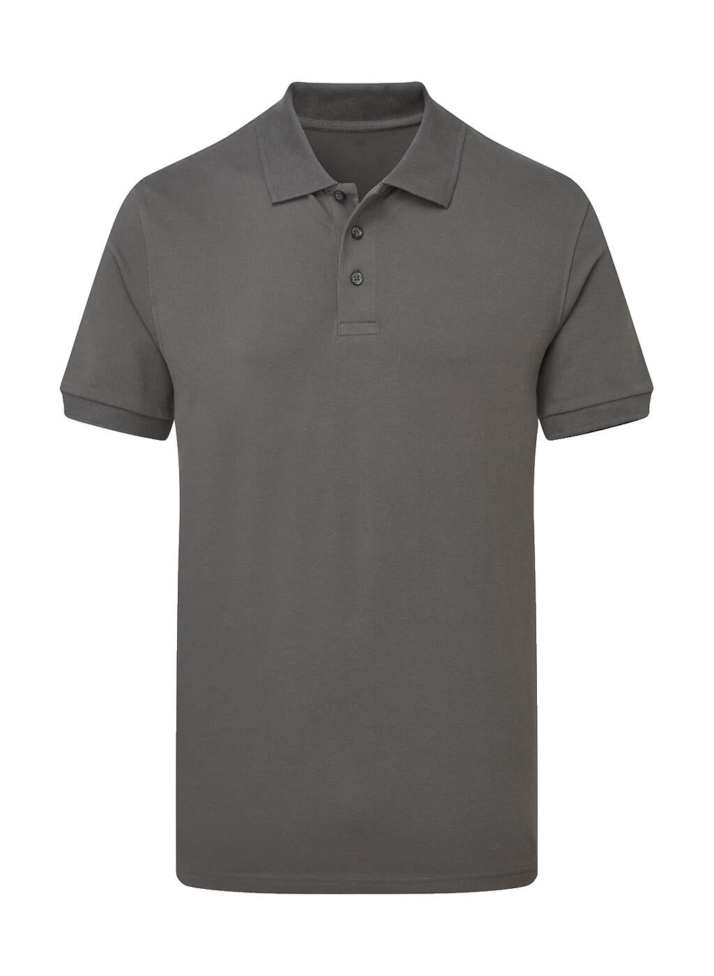 Signature Stretch Tagless Polo in Farbe Charcoal