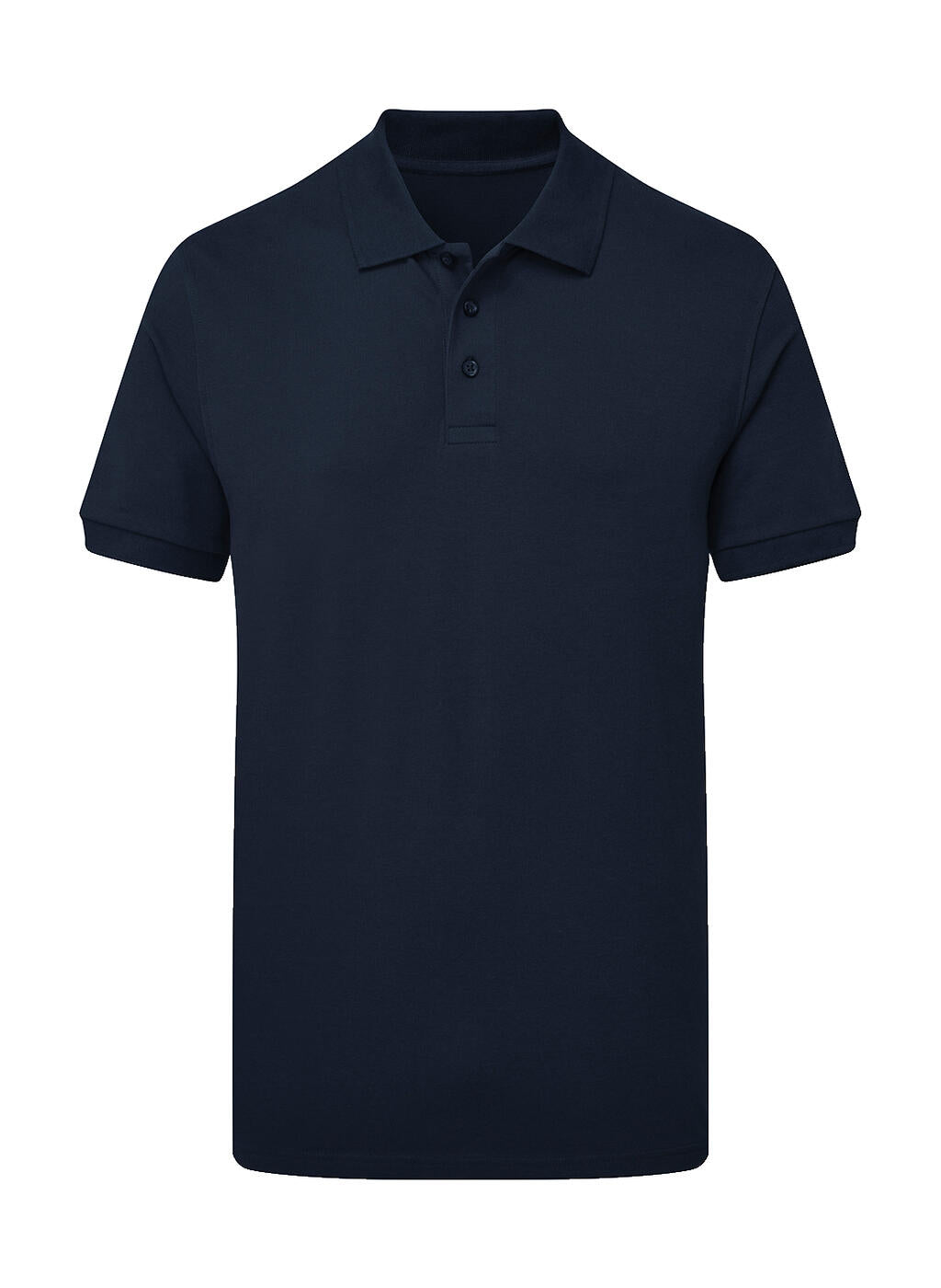Signature Stretch Tagless Polo in Farbe Navy