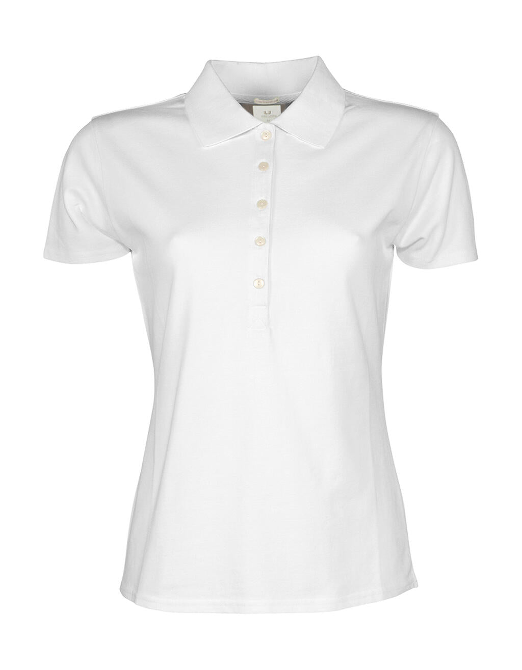 Ladies' Luxury Stretch Polo in Farbe White