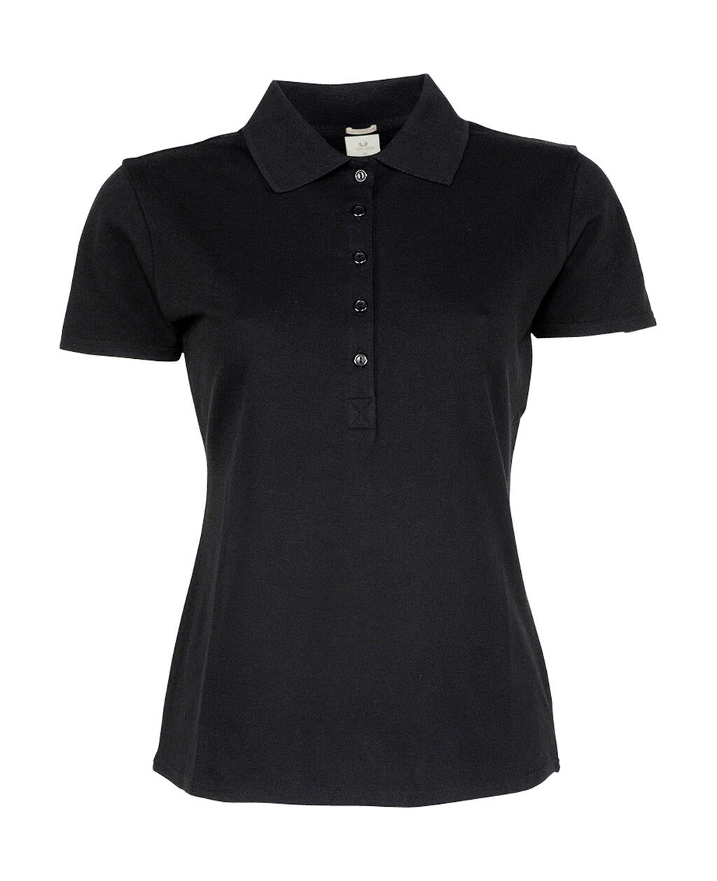 Ladies' Luxury Stretch Polo in Farbe Black