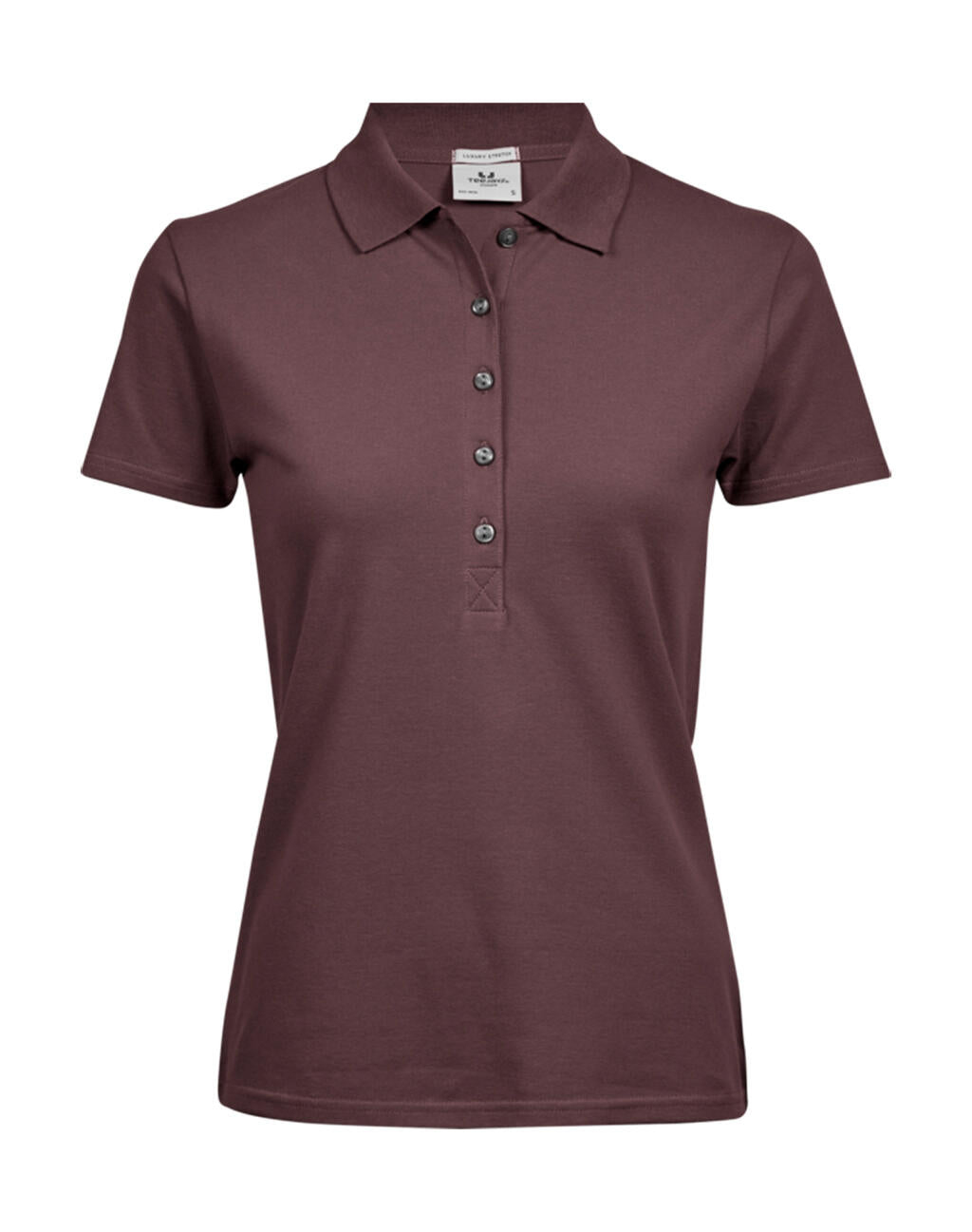 Ladies' Luxury Stretch Polo in Farbe Grape