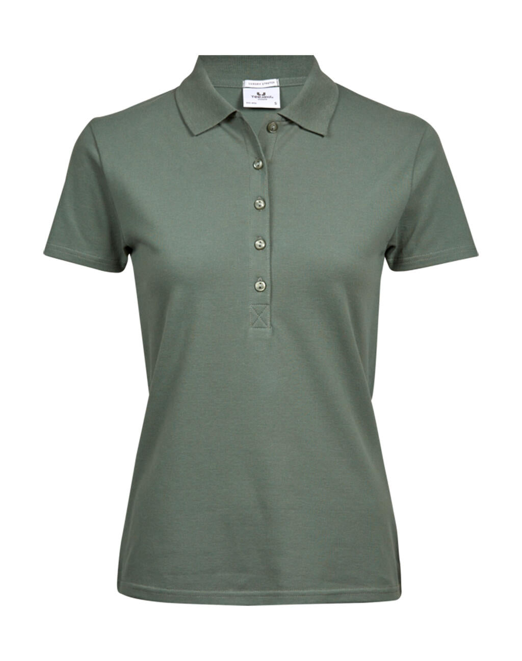 Ladies' Luxury Stretch Polo in Farbe Leaf Green