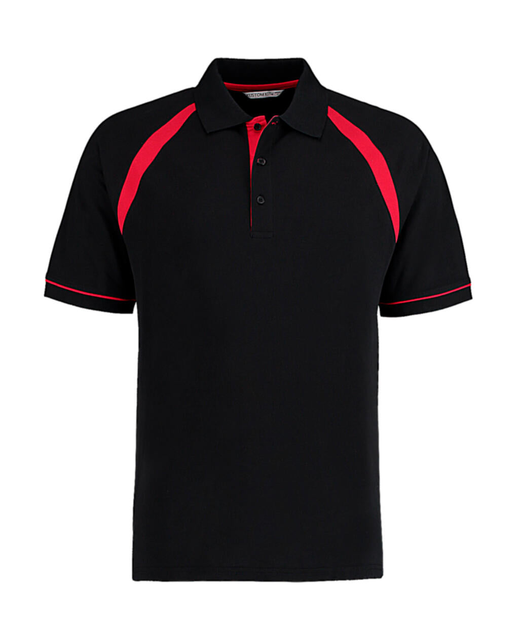 Classic Fit Oak Hill Polo in Farbe Black/Bright Red
