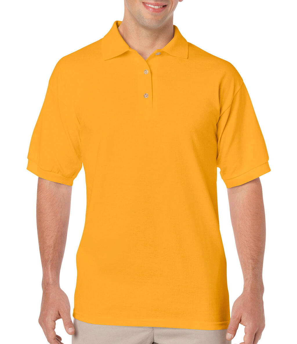 DryBlend Adult Jersey Polo in Farbe Gold
