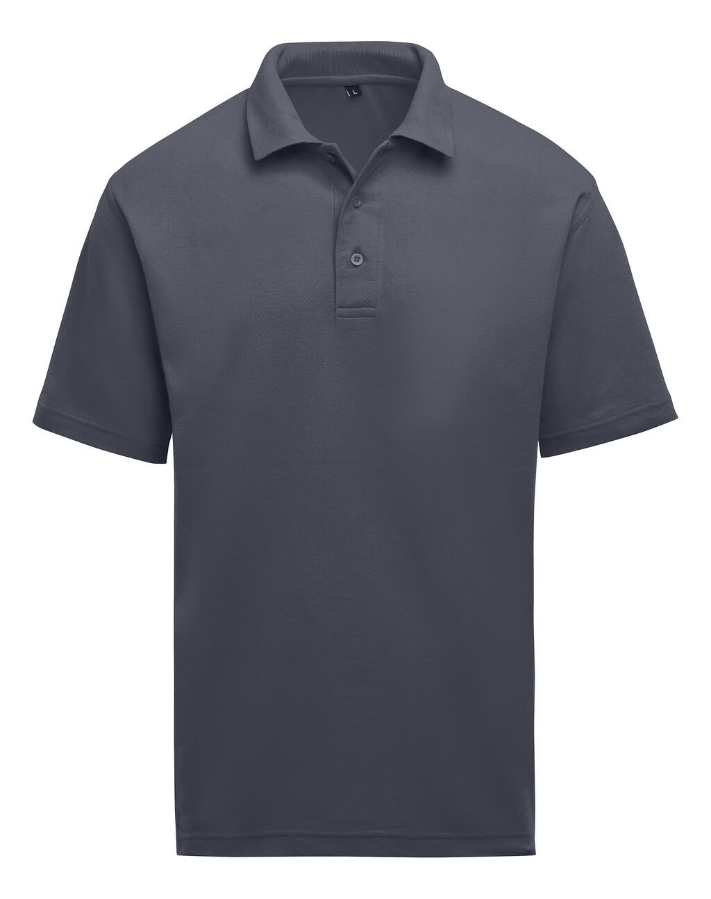 Unisex Polo in Farbe Charcoal