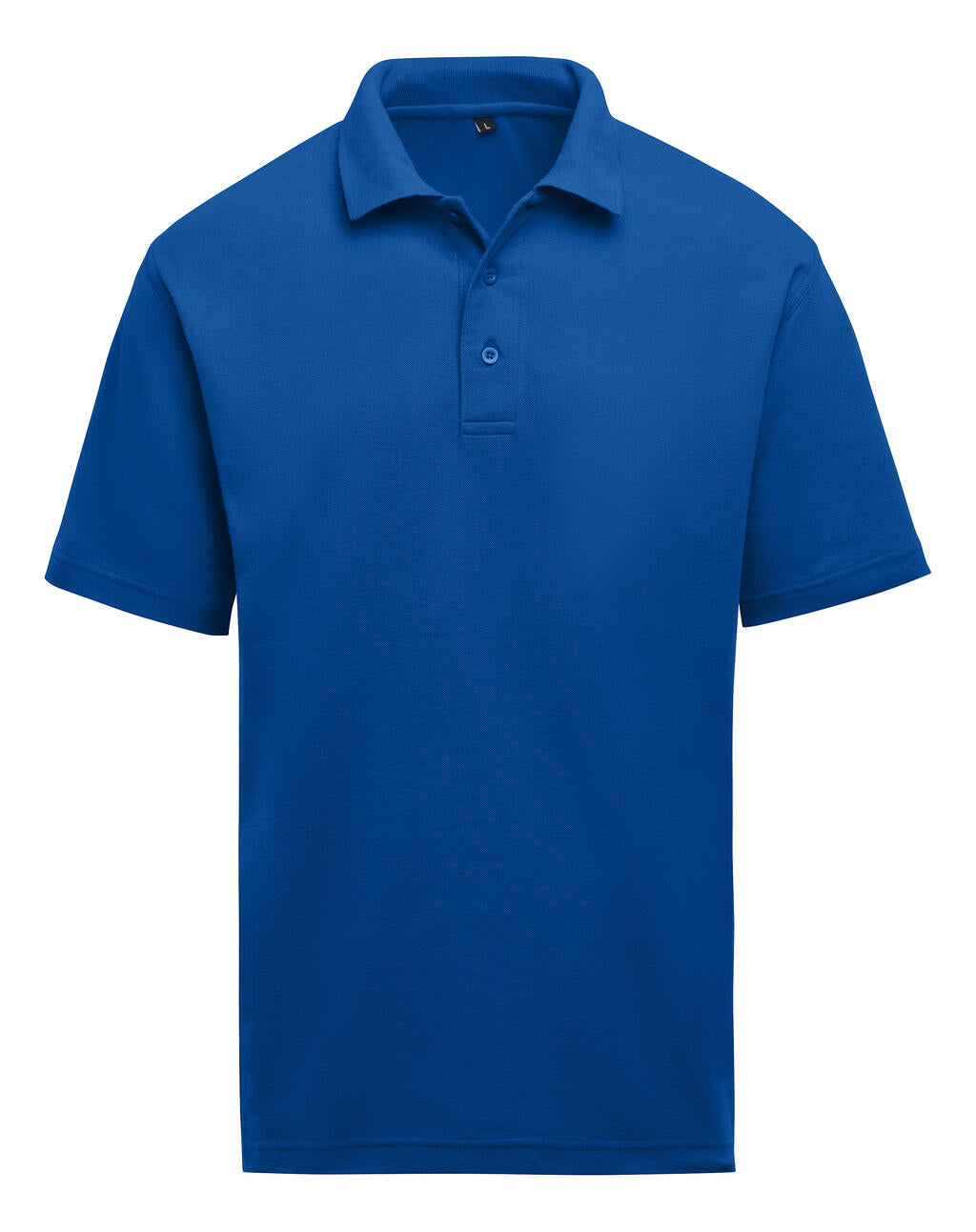 Unisex Polo in Farbe Royal
