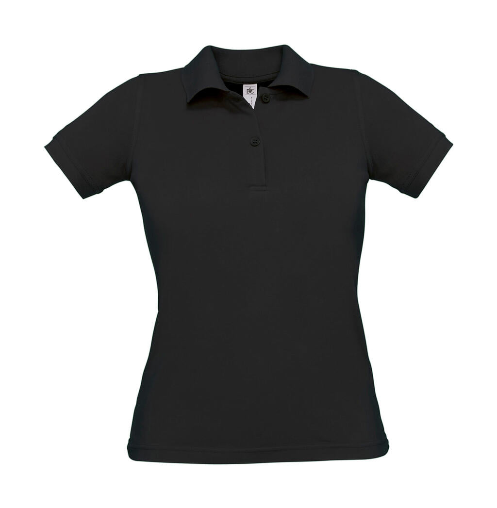 Safran Pure/women Polo in Farbe Black