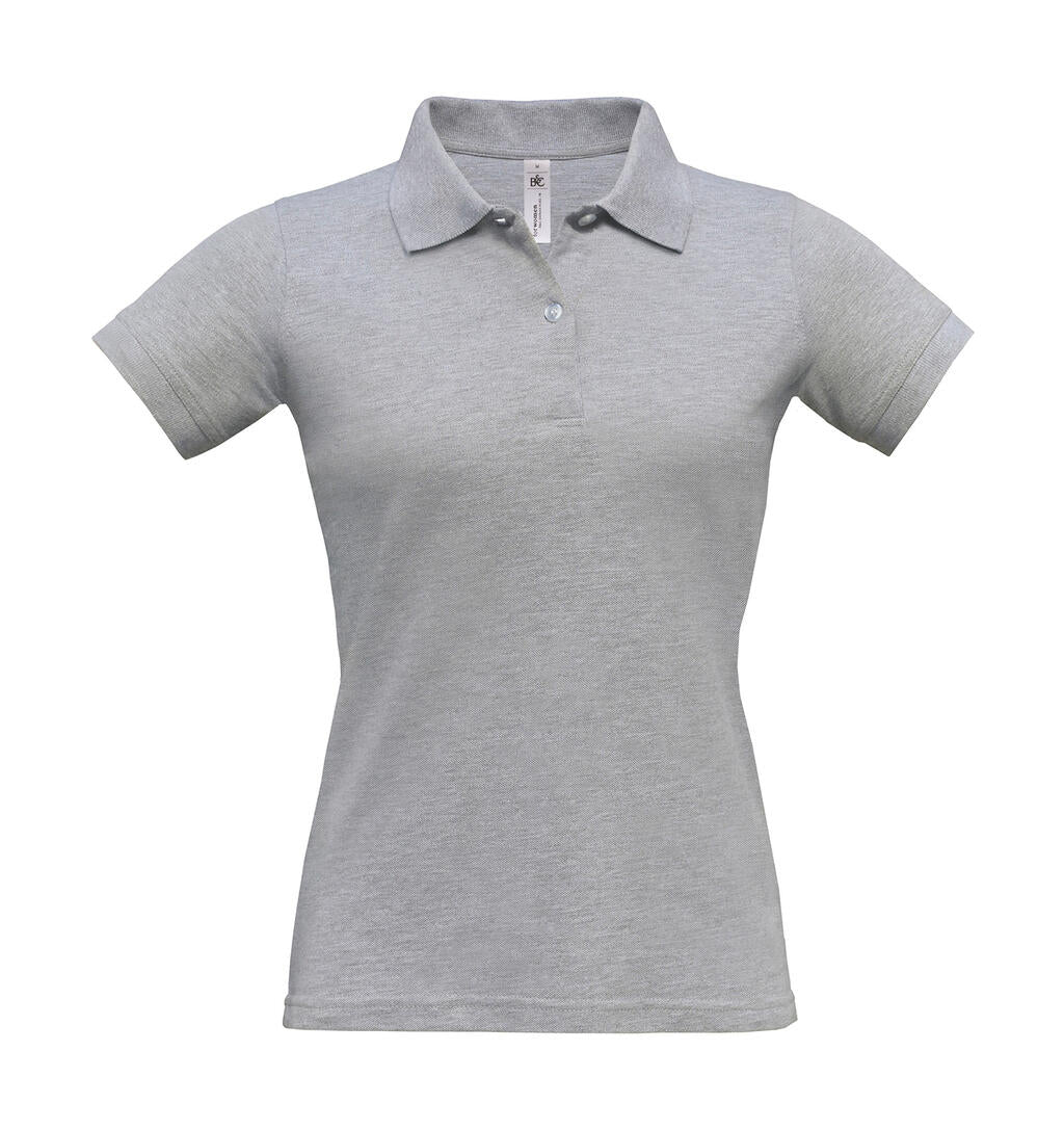 Safran Pure/women Polo in Farbe Heather Grey