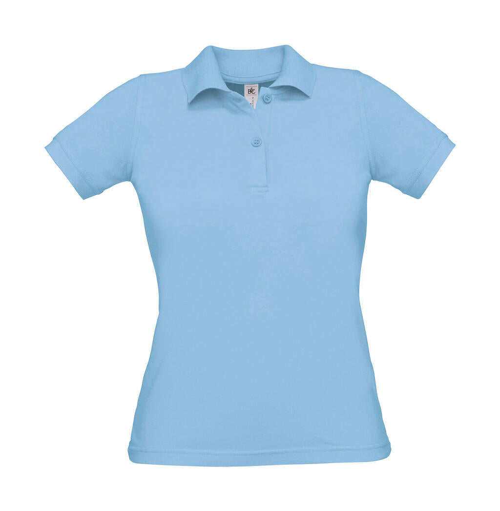 Safran Pure/women Polo in Farbe Sky Blue