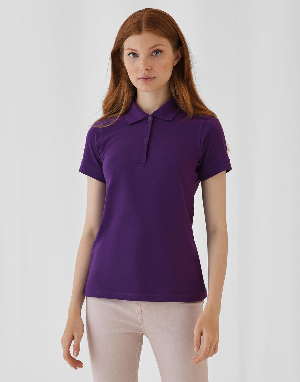 Safran Pure/women Polo in Farbe White