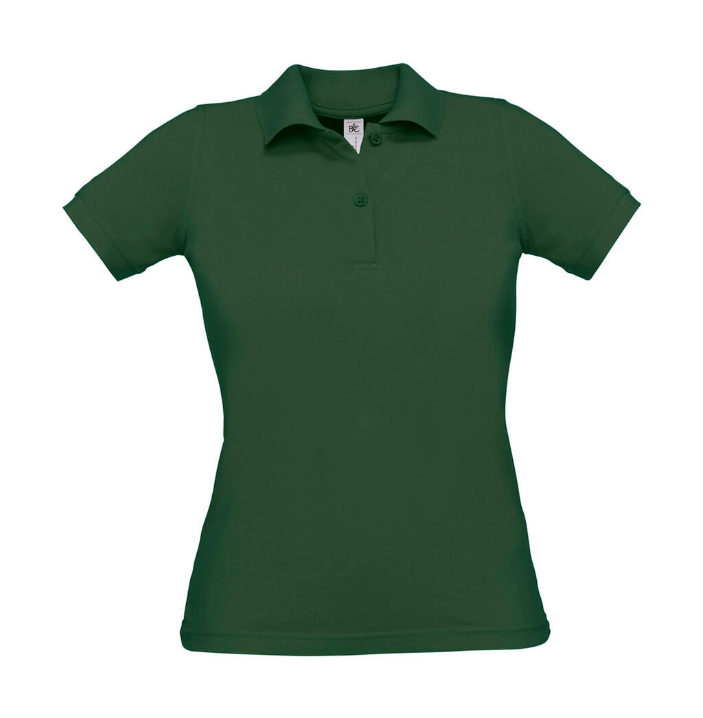 Safran Pure/women Polo in Farbe Bottle Green