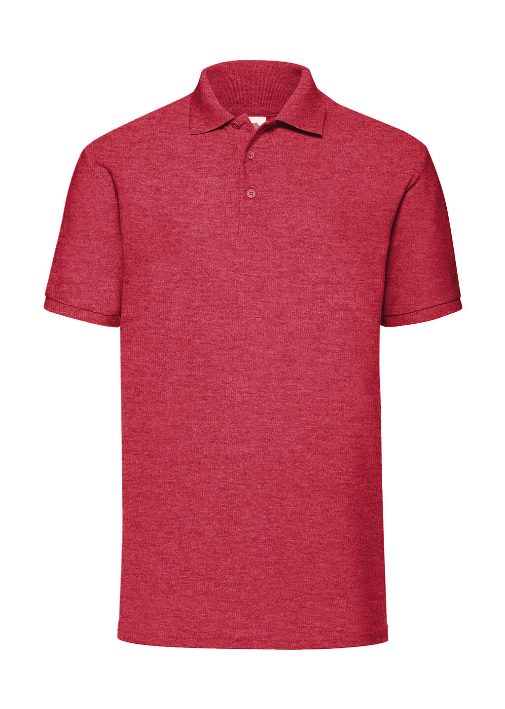 65/35 Polo in Farbe Heather Red