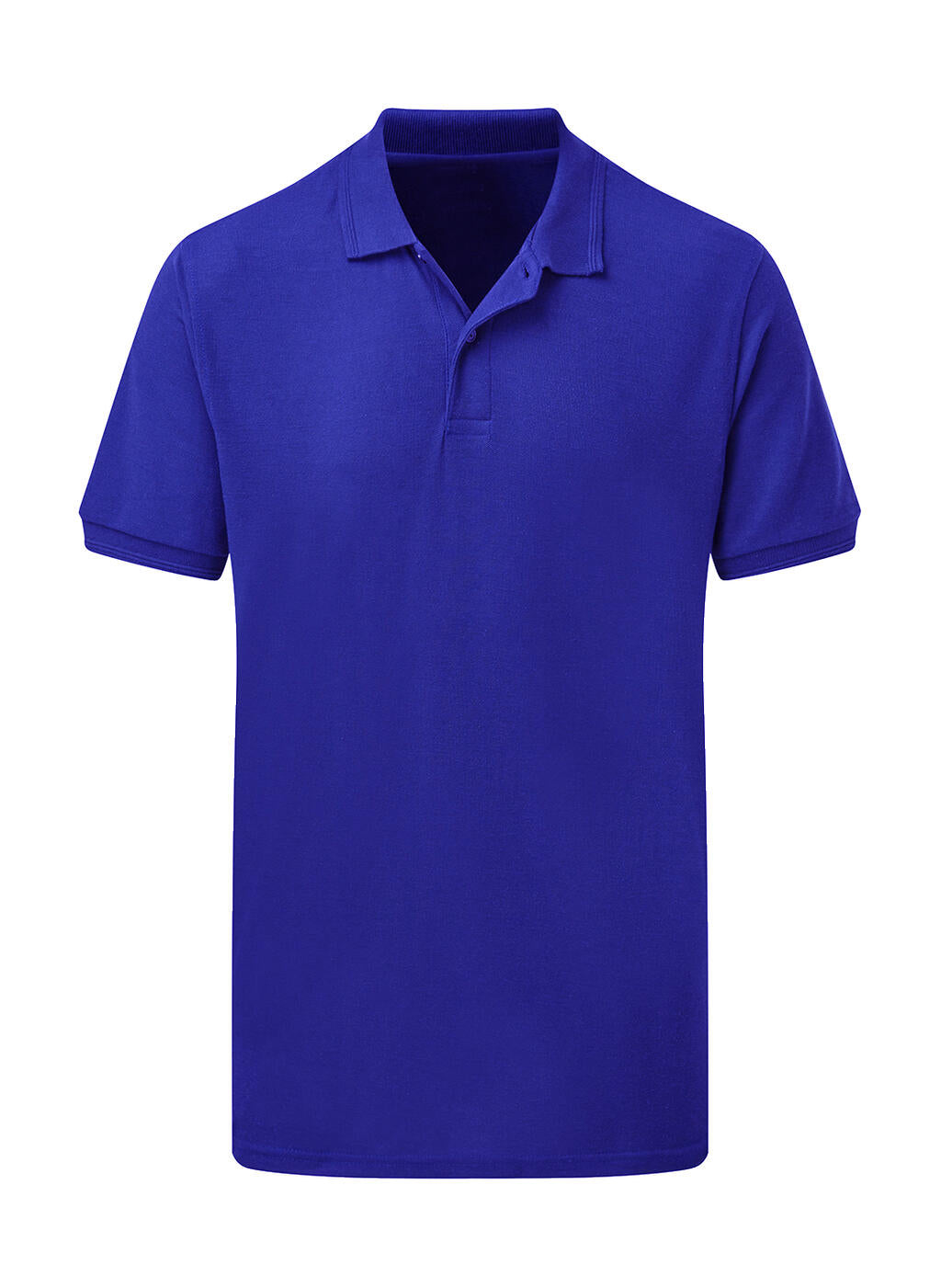 Men's Poly Cotton Polo in Farbe Royal Blue