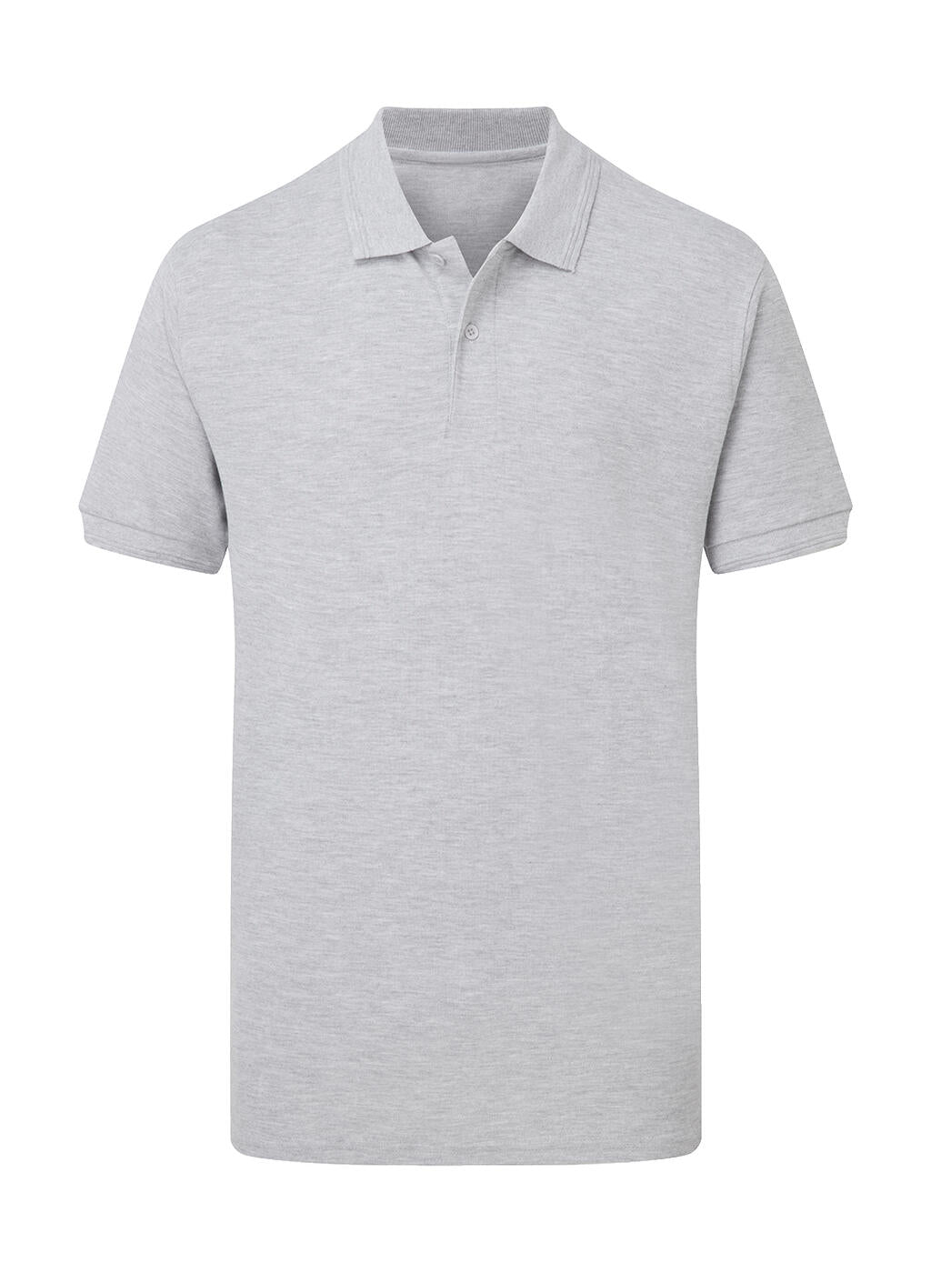 Men's Poly Cotton Polo in Farbe Light Oxford