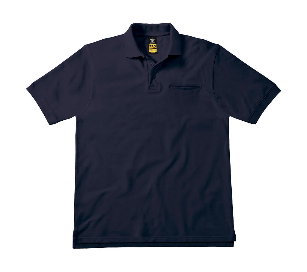 Energy Pro Workwear Pocket Polo in Farbe Navy