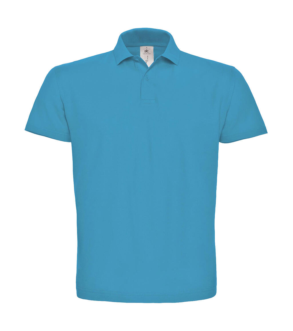ID.001 Piqué Polo Shirt in Farbe Atoll