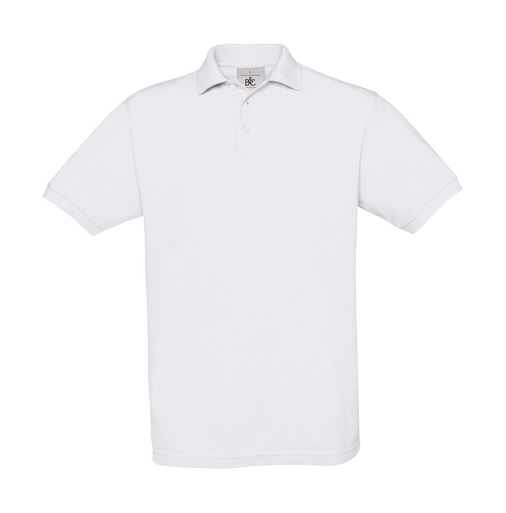 Safran Piqué Polo in Farbe White