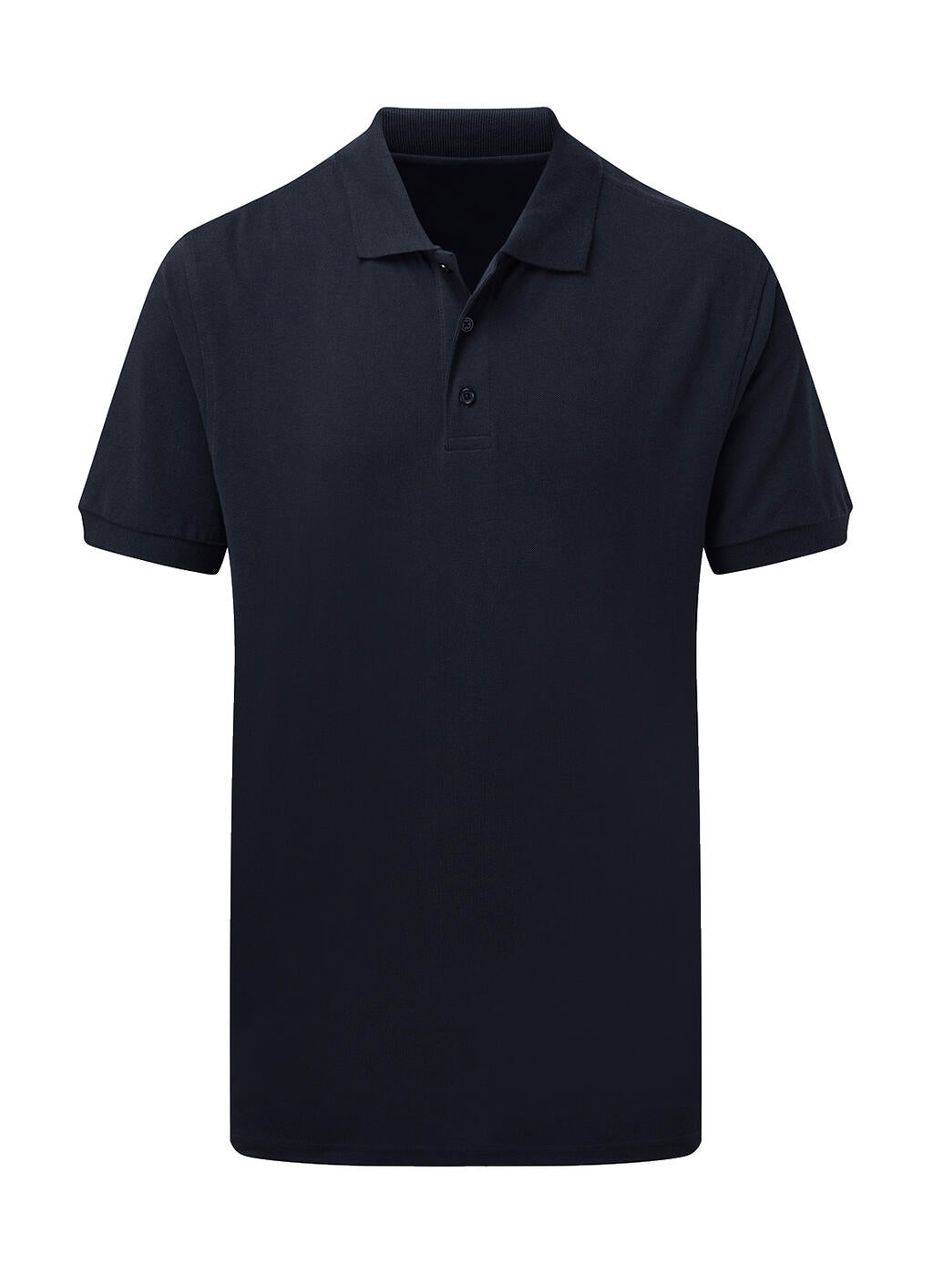 Men's Cotton Polo in Farbe Navy